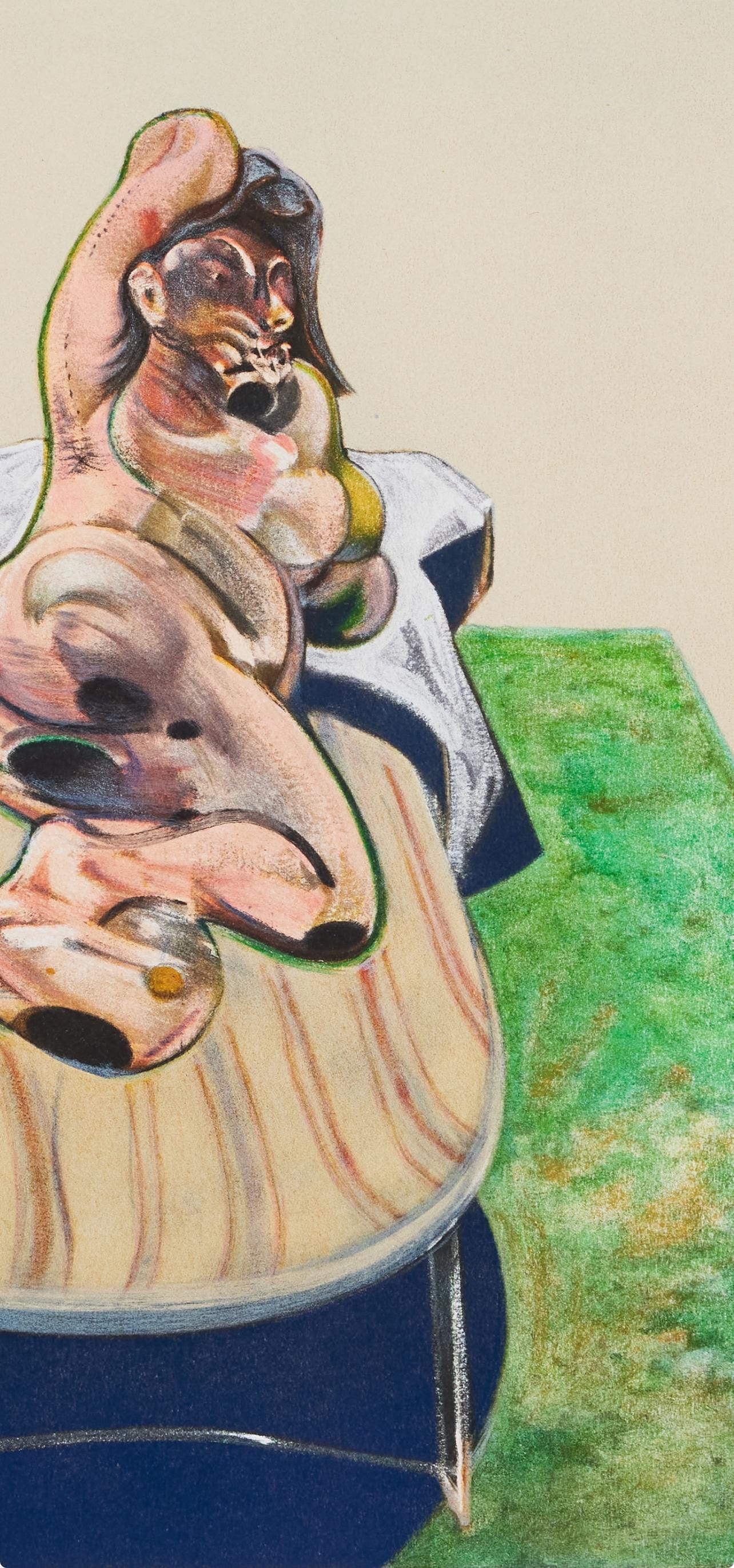 Francis Bacon, Henrietta Moraes, Derrire Le Miroir, Lithograph