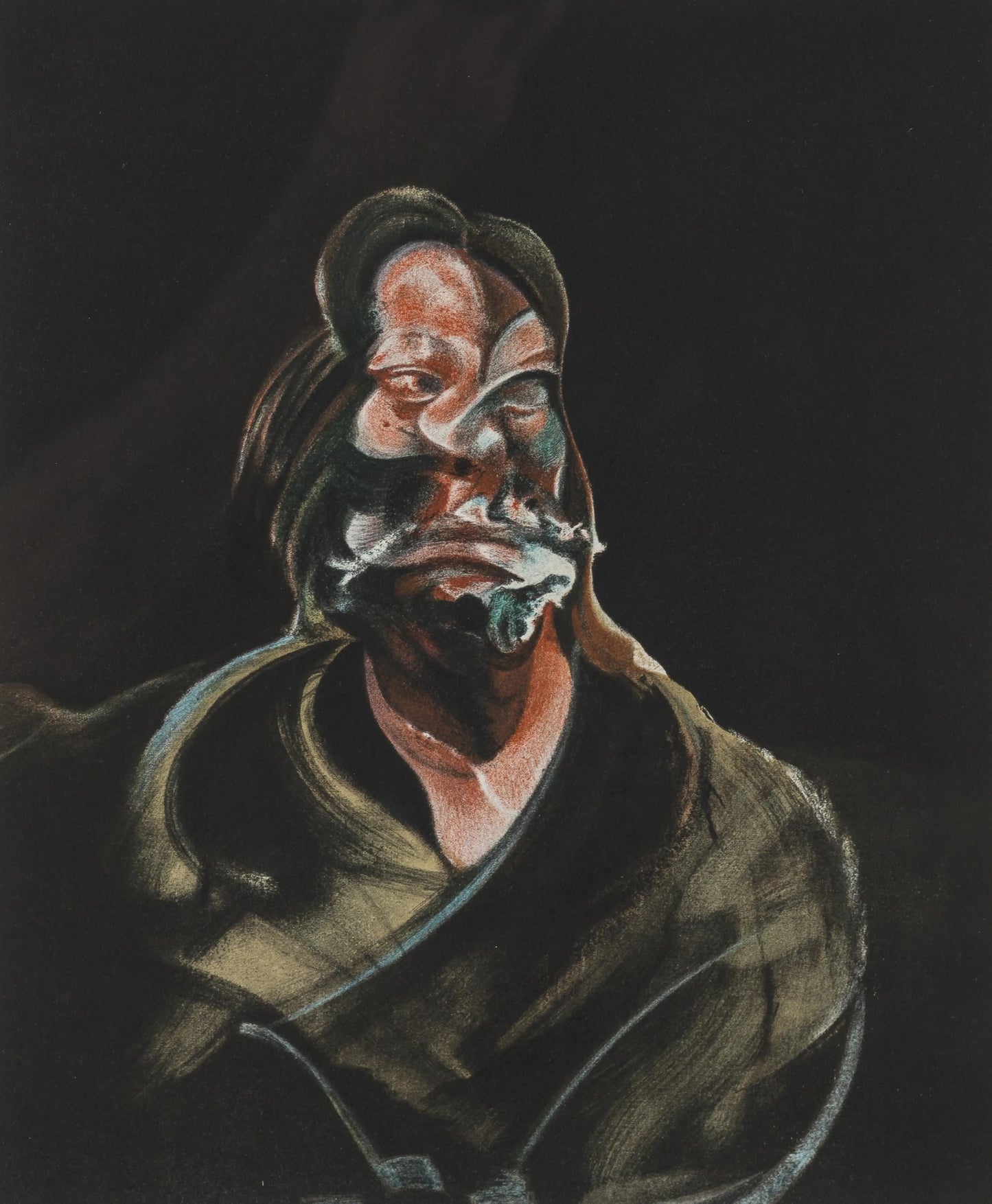 Francis Bacon, Portrait Of Isabel Rawsthorne, Derrire Le Miroir, Lithograph