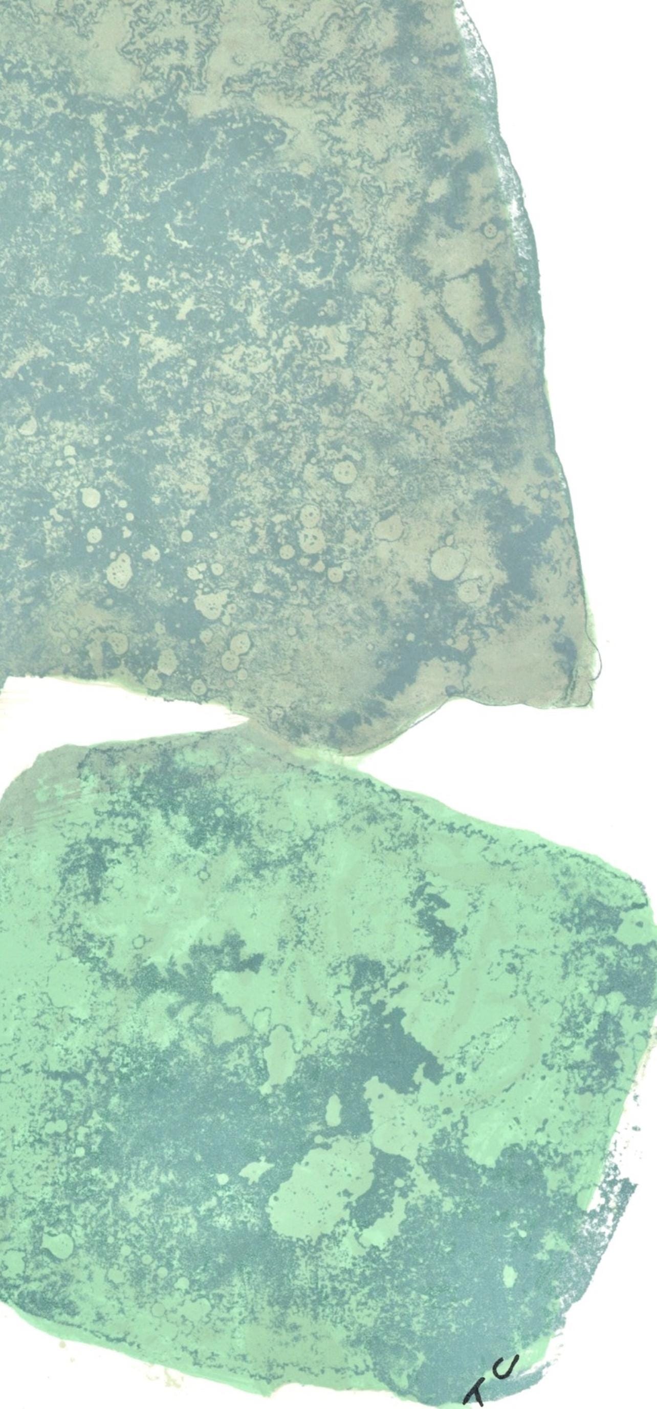 Pierre Tal-Coat, Composition, Hommage Aim Et Marguerite Maeght, Derrire Le Miroir, Lithograph