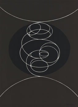 Pablo Palazuelo, Composition, Hommage Aim Et Marguerite Maeght, Derrire Le Miroir, Silkscreen