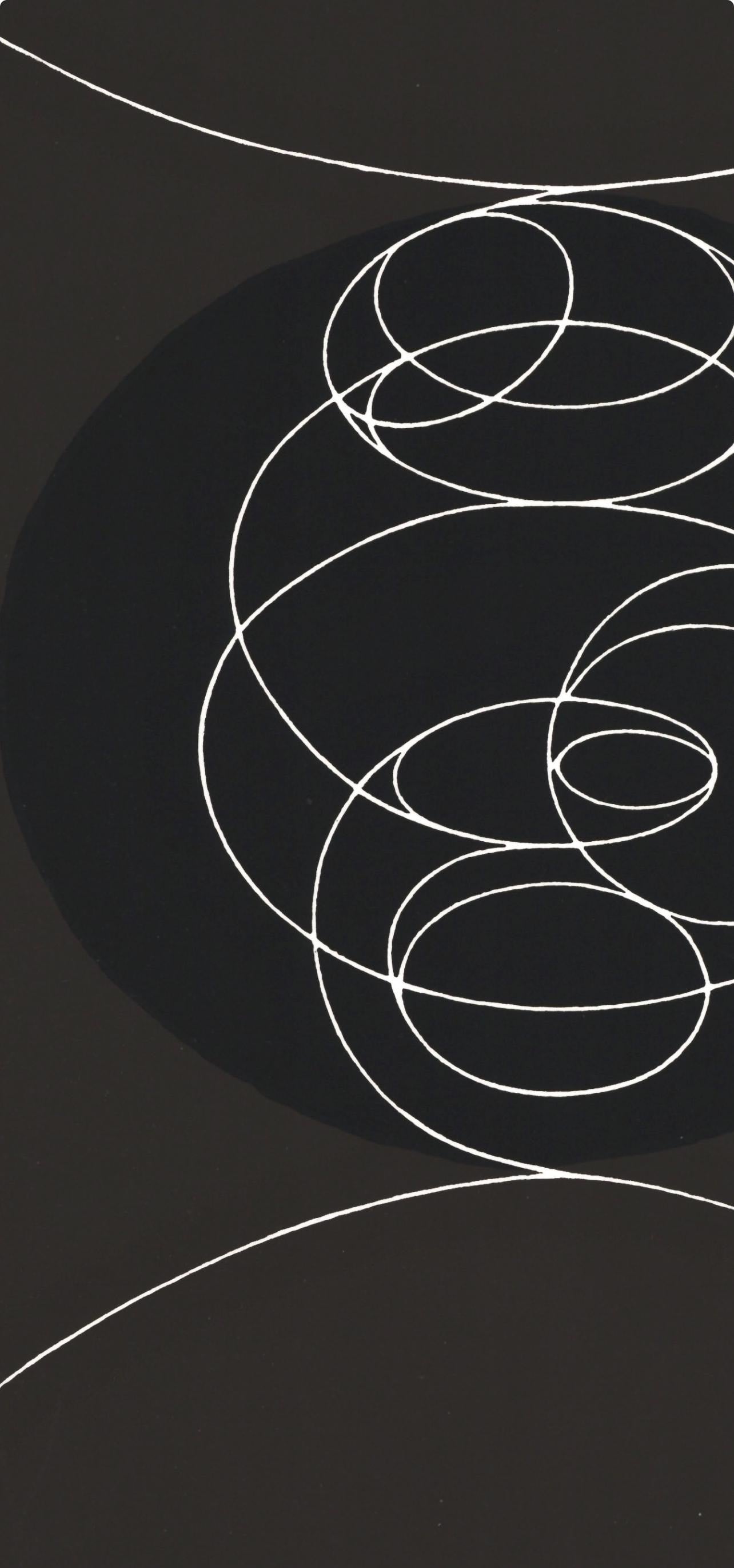 Pablo Palazuelo, Composition, Hommage Aim Et Marguerite Maeght, Derrire Le Miroir, Silkscreen