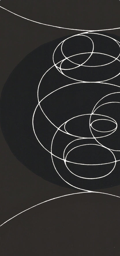 Pablo Palazuelo, Composition, Hommage Aim Et Marguerite Maeght, Derrire Le Miroir, Silkscreen