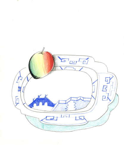 Saul Steinberg, Composition, Hommage Aim Et Marguerite Maeght, Derrire Le Miroir, Lithograph