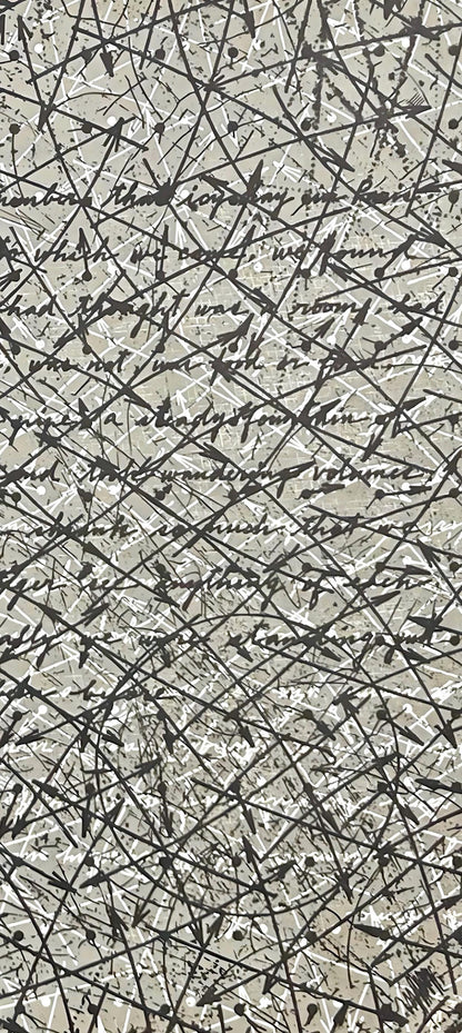 Shusaku Arakawa, Outside Blank, Hommage Aim Et Marguerite Maeght, Derrire Le Miroir, Lithograph