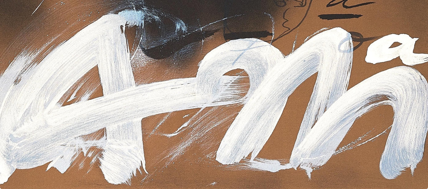 Antoni Tpies, Composition (Galfetti/Homs 898), Hommage Aim Et Marguerite Maeght, Derrire Le Miroir,