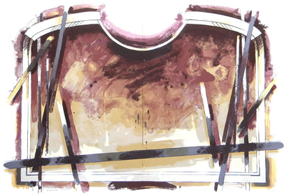 Gerard Titus-Carmel, Composition, Hommage Aim Et Marguerite Maeght, Derrire Le Miroir, Lithograph