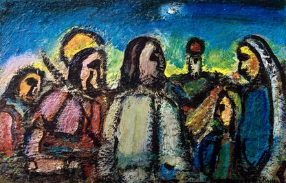 Georges Rouault, Christ Et Disciples, Stella Vespertina, Hliogravure