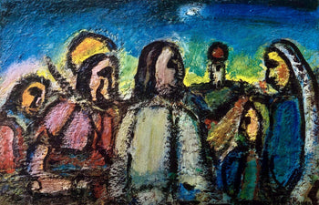 Georges Rouault, Christ Et Disciples, Stella Vespertina, Hliogravure