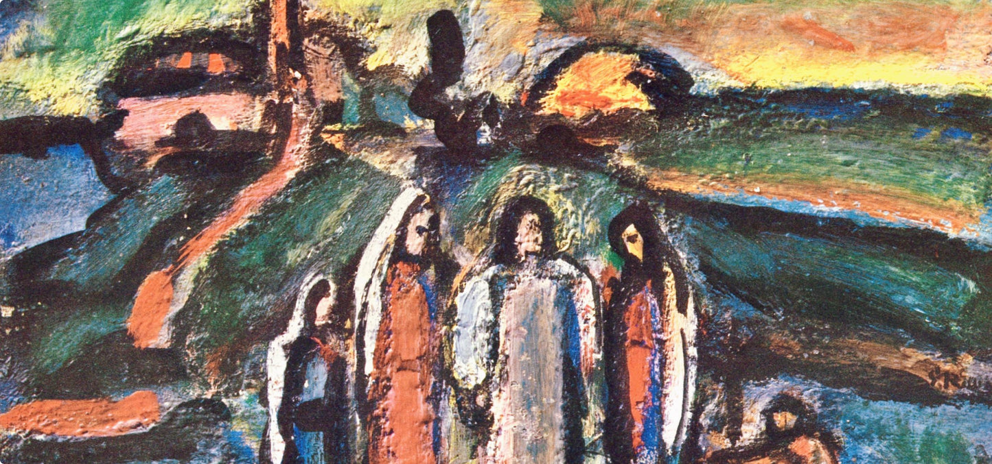 Georges Rouault, Coucher De Soleil, Stella Vespertina, Hliogravure