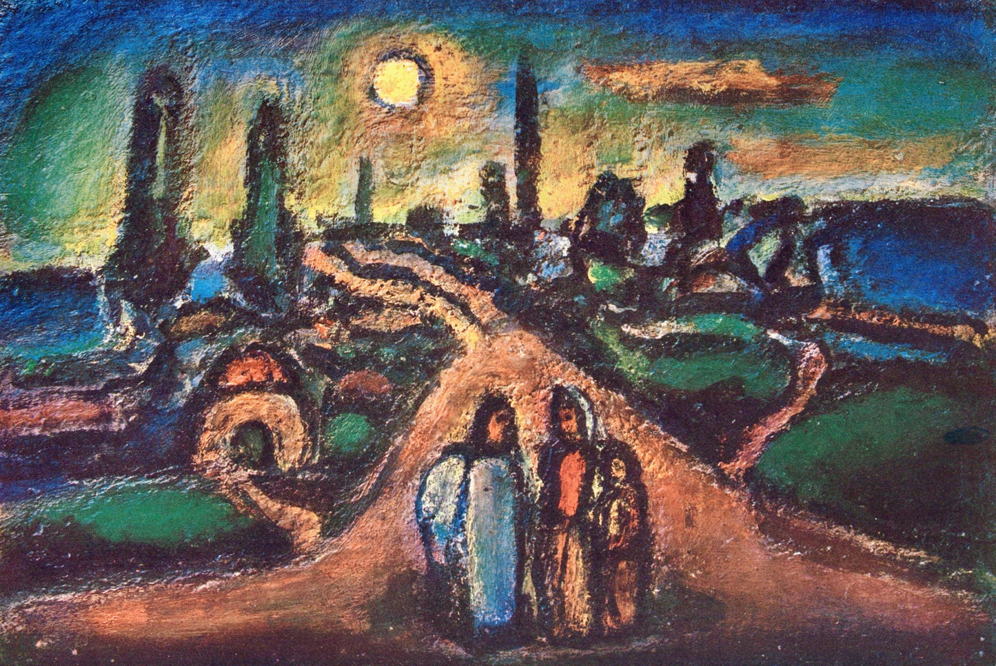 Georges Rouault, Crpuscule, Stella Vespertina, Hliogravure