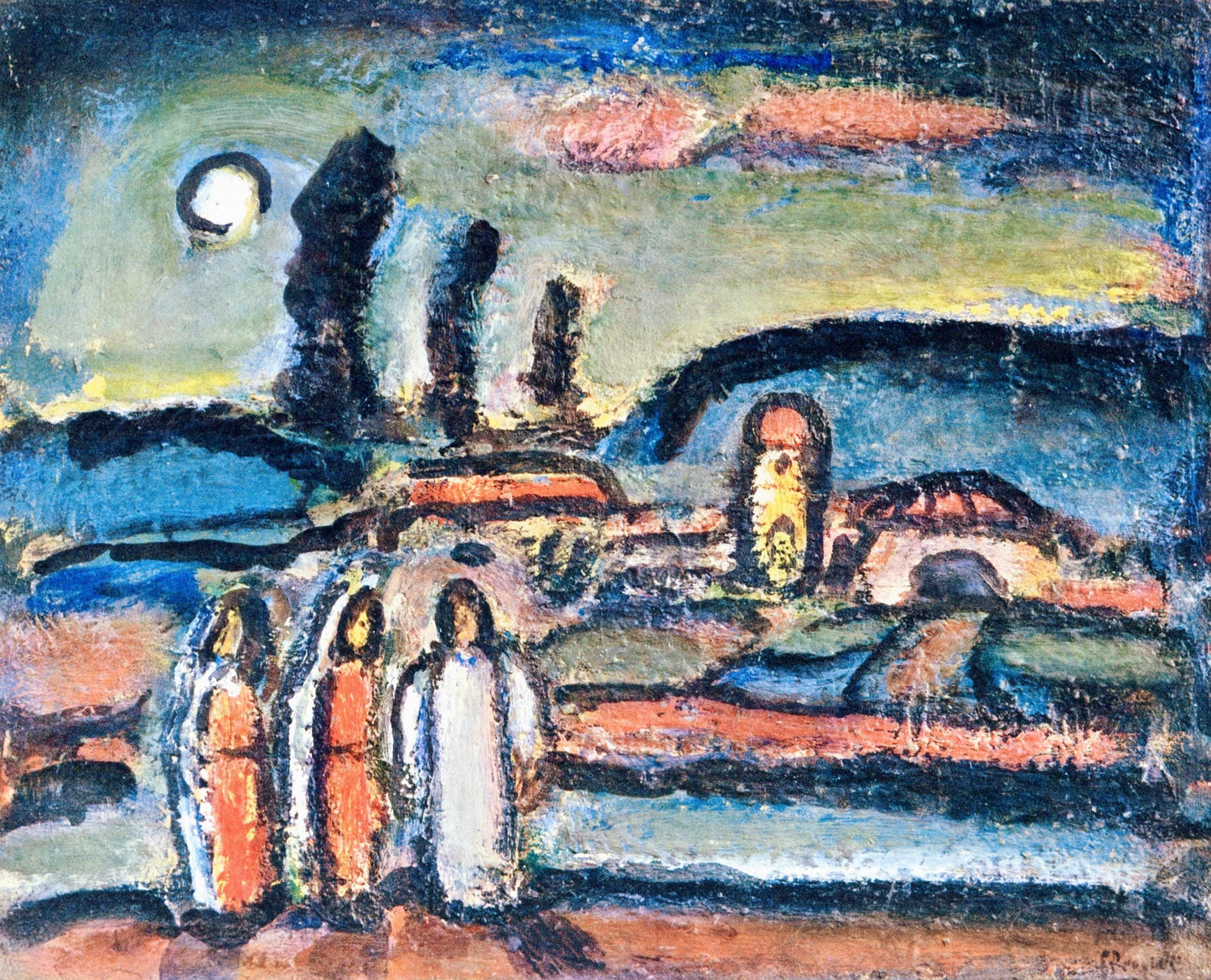 Georges Rouault, Clair De Lune, Stella Vespertina, Hliogravure