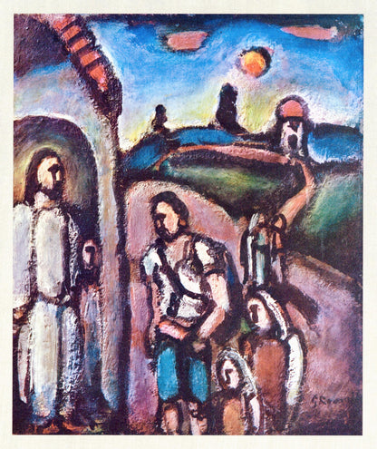 Georges Rouault, Vieux Faubourg, Stella Vespertina, Hliogravure