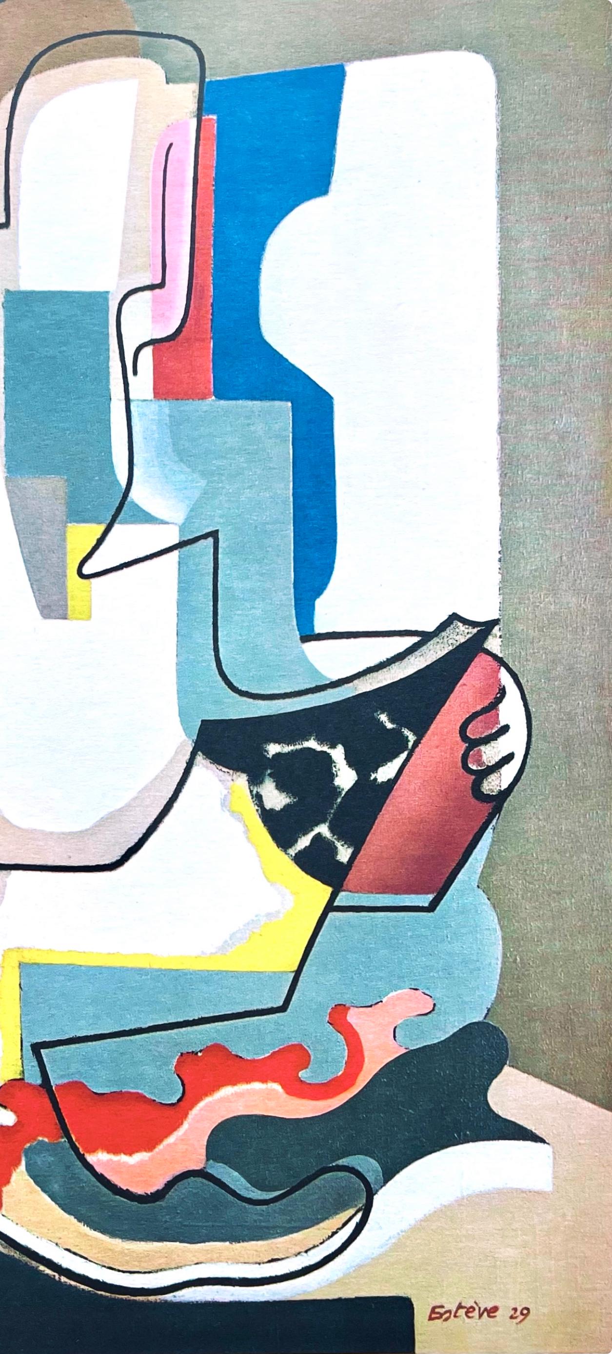 Maurice Estve, Liseuse, Maurice Estve, Peintres D'Aujourd'Hui, Hliogravure