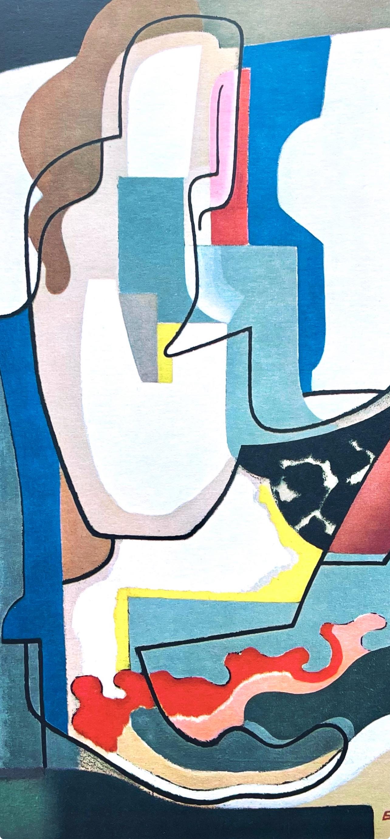 Maurice Estve, Liseuse, Maurice Estve, Peintres D'Aujourd'Hui, Hliogravure