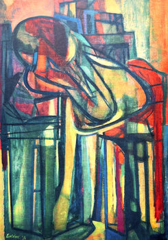 Maurice Estve, Femme Assise, Maurice Estve, Peintres D'Aujourd'Hui, Hliogravure