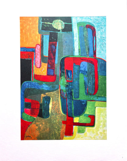 Maurice Estve, Le Lithographe, Maurice Estve, Peintres D'Aujourd'Hui, Hliogravure