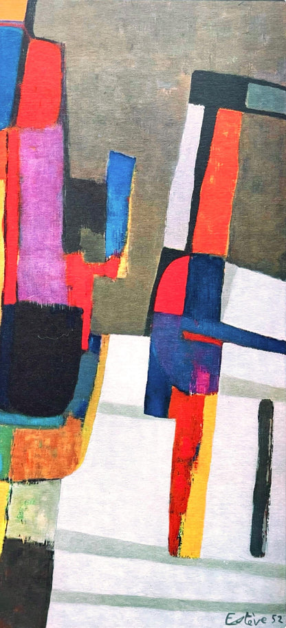 Maurice Estve, Neige, Maurice Estve, Peintres D'Aujourd'Hui, Hliogravure