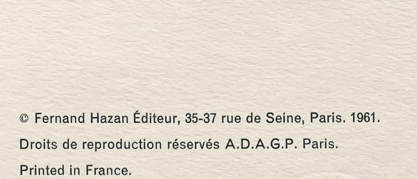 Maurice Estve, Neige, Maurice Estve, Peintres D'Aujourd'Hui, Hliogravure