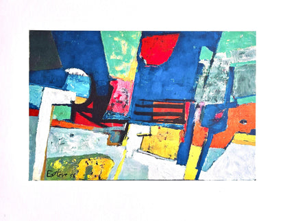 Maurice Estve, Sioule, Maurice Estve, Peintres D'Aujourd'Hui, Hliogravure