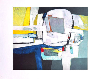 Maurice Estve, Friselune, Maurice Estve, Peintres D'Aujourd'Hui, Hliogravure