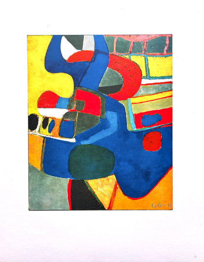 Maurice Estve, Centre Domin, Maurice Estve, Peintres D'Aujourd'Hui, Hliogravure