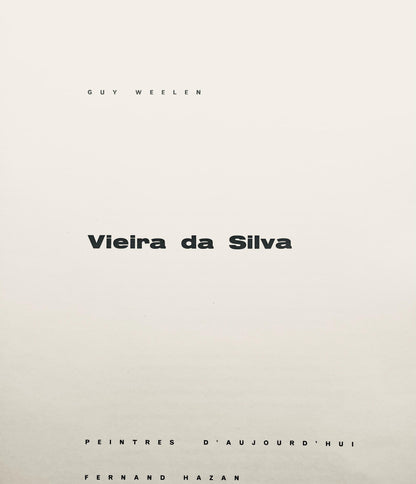 Vieira Da Silva, La Cathdrale, Vieira Da Silva, Peintres D'Aujourd'Hui, Hliogravure