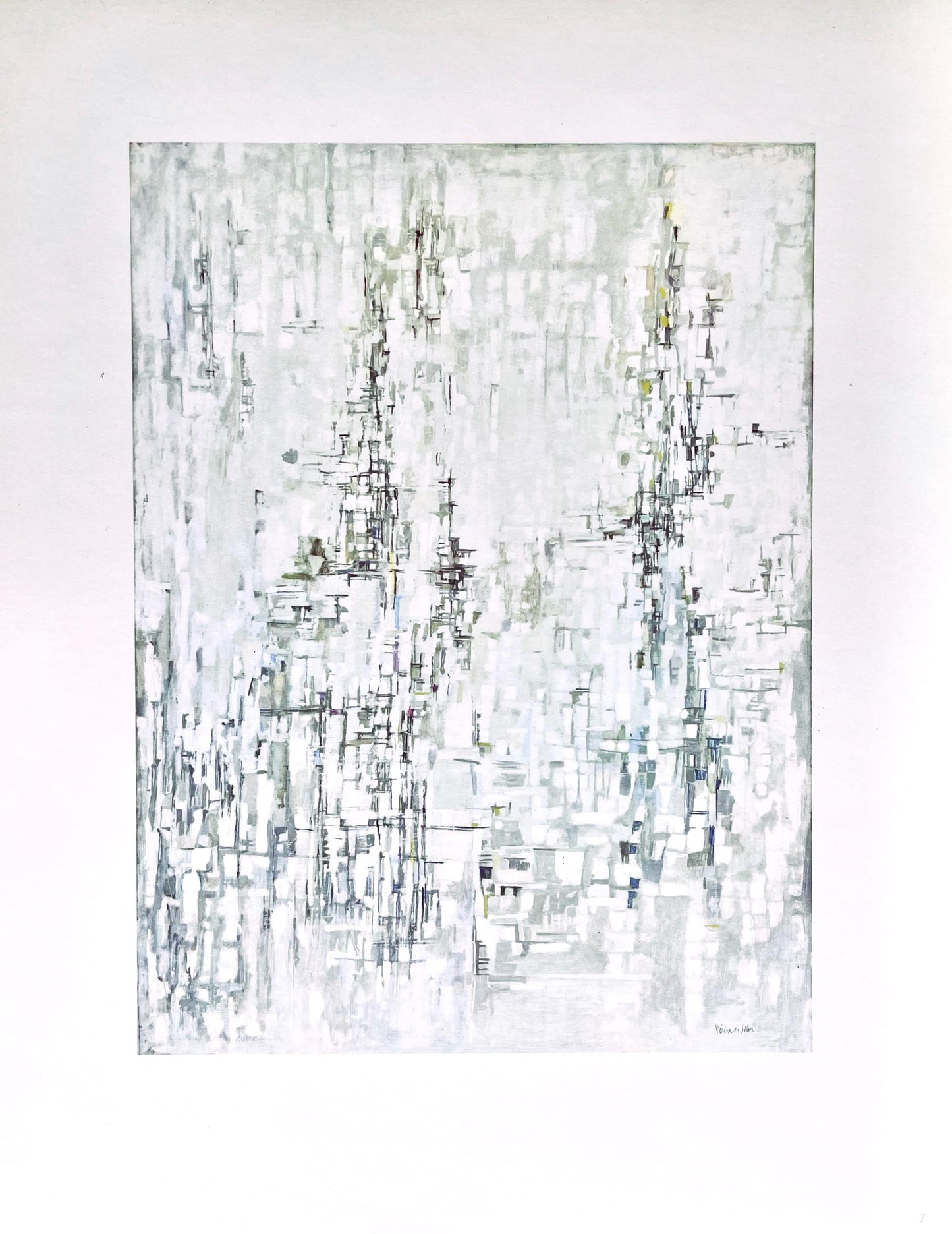 Vieira Da Silva, La Cathdrale, Vieira Da Silva, Peintres D'Aujourd'Hui, Hliogravure