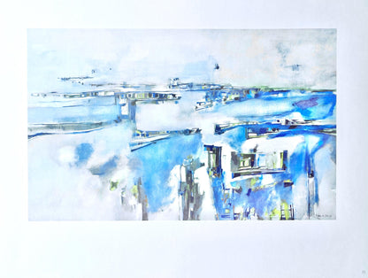 Vieira Da Silva, Port Dans Le Nord, Vieira Da Silva, Peintres D'Aujourd'Hui, Hliogravure