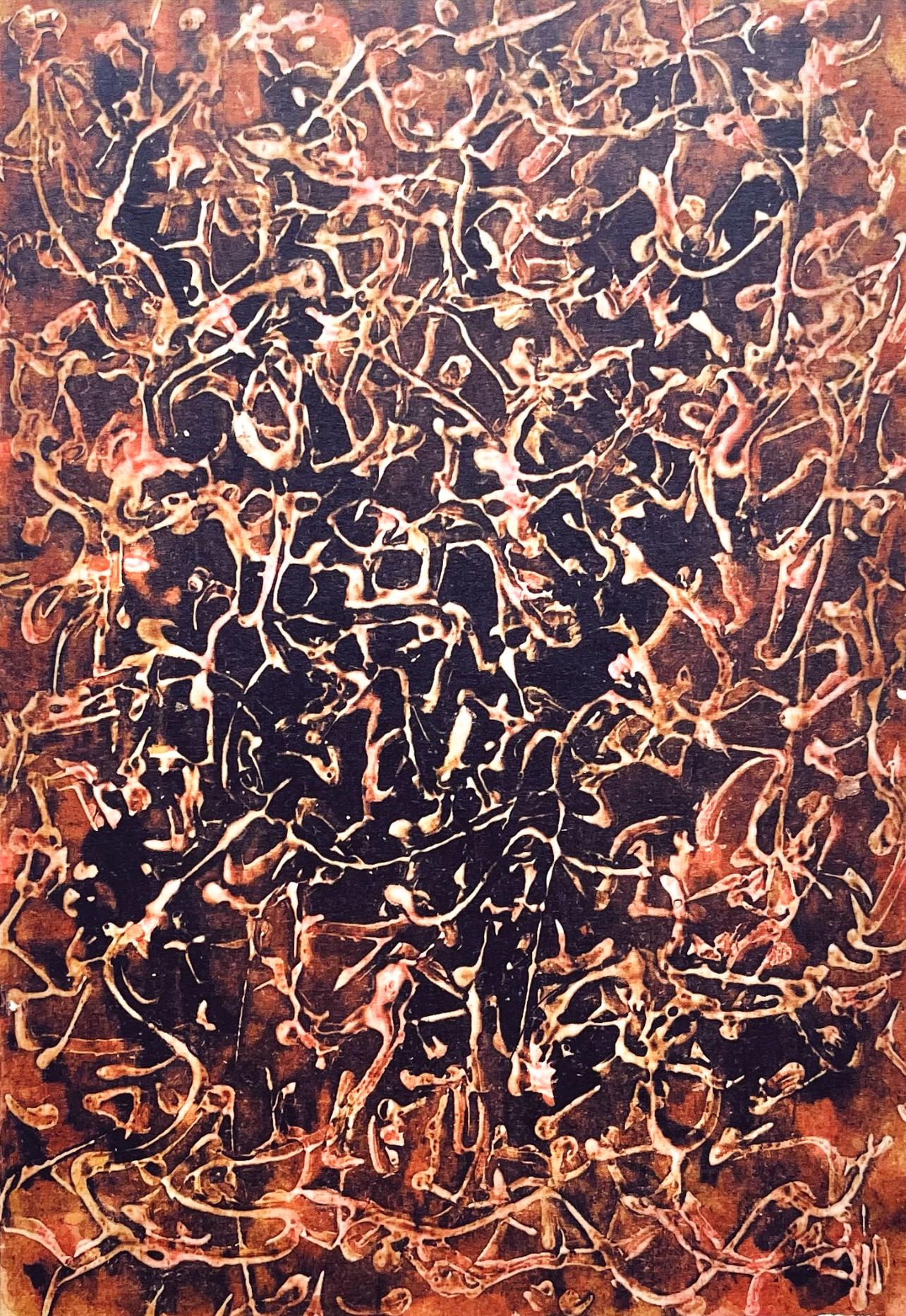 Mark Tobey, Arabesque De La Nuit, Mark Tobey, Peintres D'Aujourd'Hui, Hliogravure