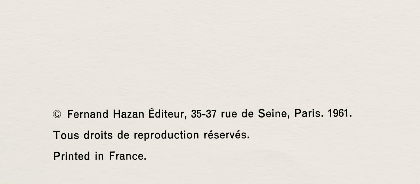 Hliogravure - Mark Tobey - Centre domin - Peintres d'aujourd'hui