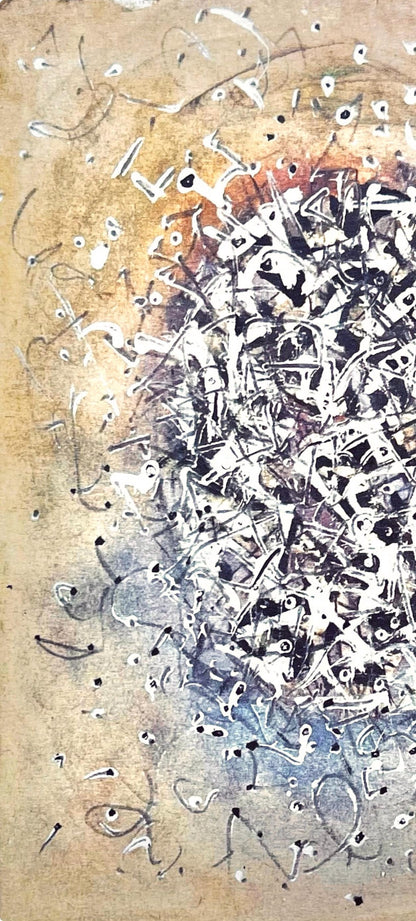 Hliogravure - Mark Tobey - Centre domin - Peintres d'aujourd'hui