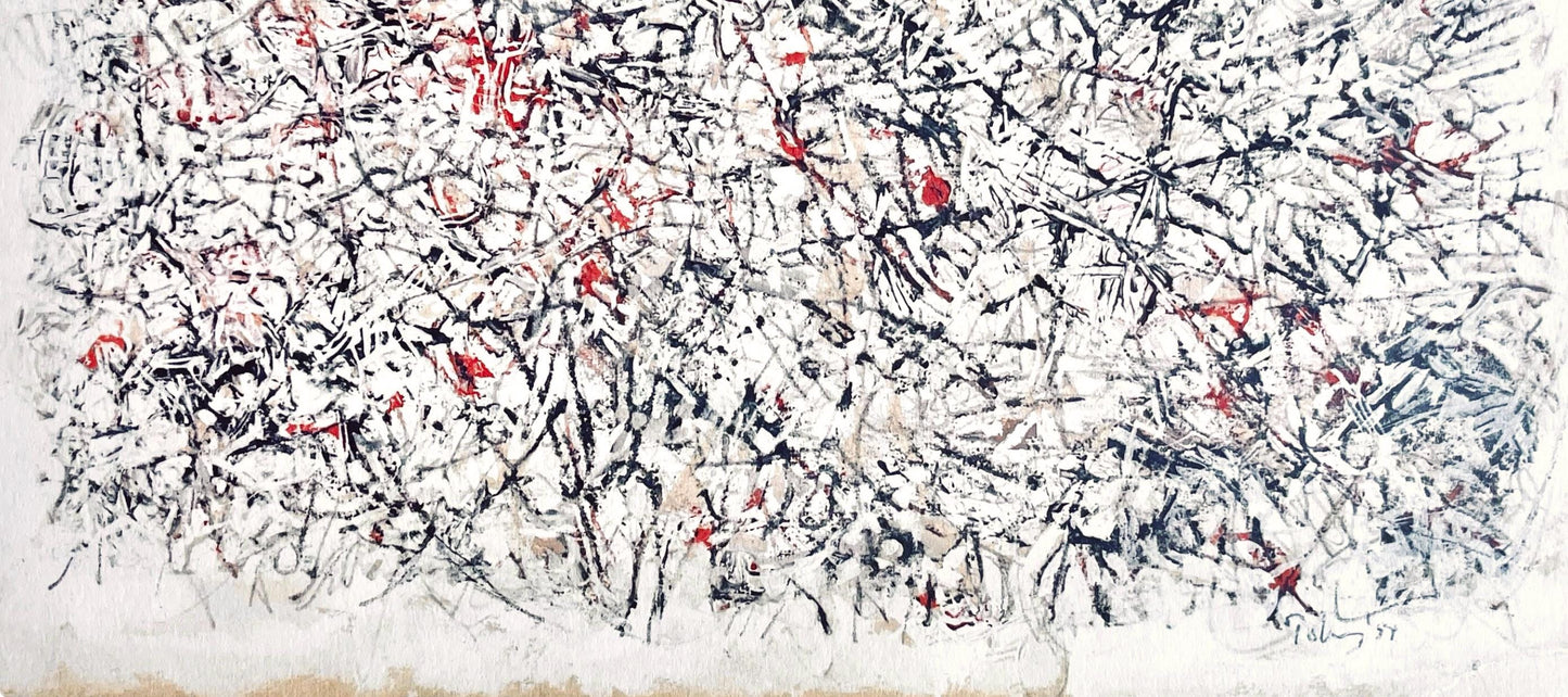Mark Tobey, Recherche, Mark Tobey, Peintres D'Aujourd'Hui, Hliogravure