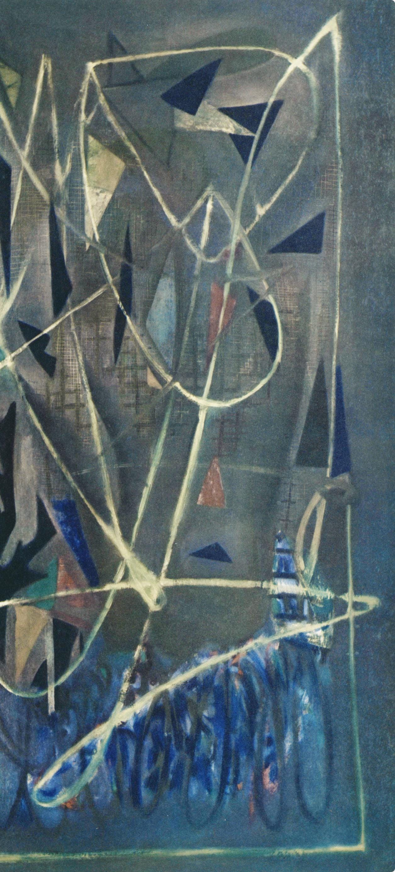 Nicolas De Stal, Composition, Nicolas De Stal, Peintres D'Aujourd'Hui, Hliogravure