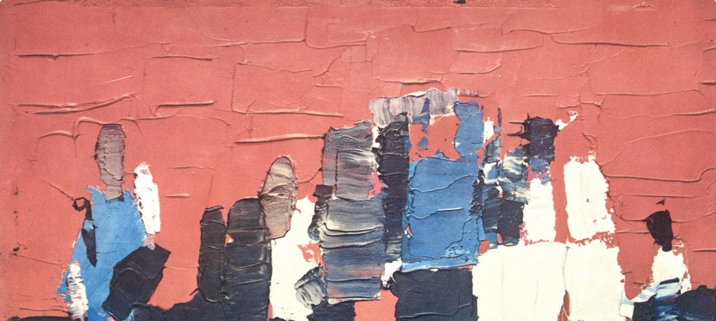 Nicolas De Stal, Les Petits Footballeurs, Peintres D'Aujourd'Hui, Hliogravure