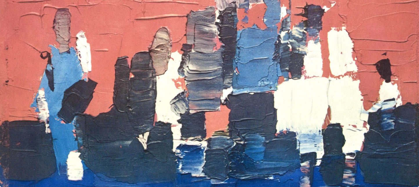 Nicolas De Stal, Les Petits Footballeurs, Peintres D'Aujourd'Hui, Hliogravure