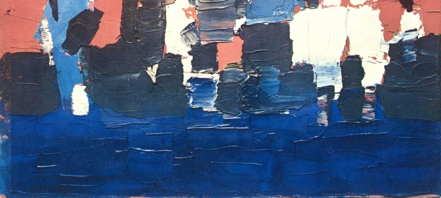 Nicolas De Stal, Les Petits Footballeurs, Peintres D'Aujourd'Hui, Hliogravure