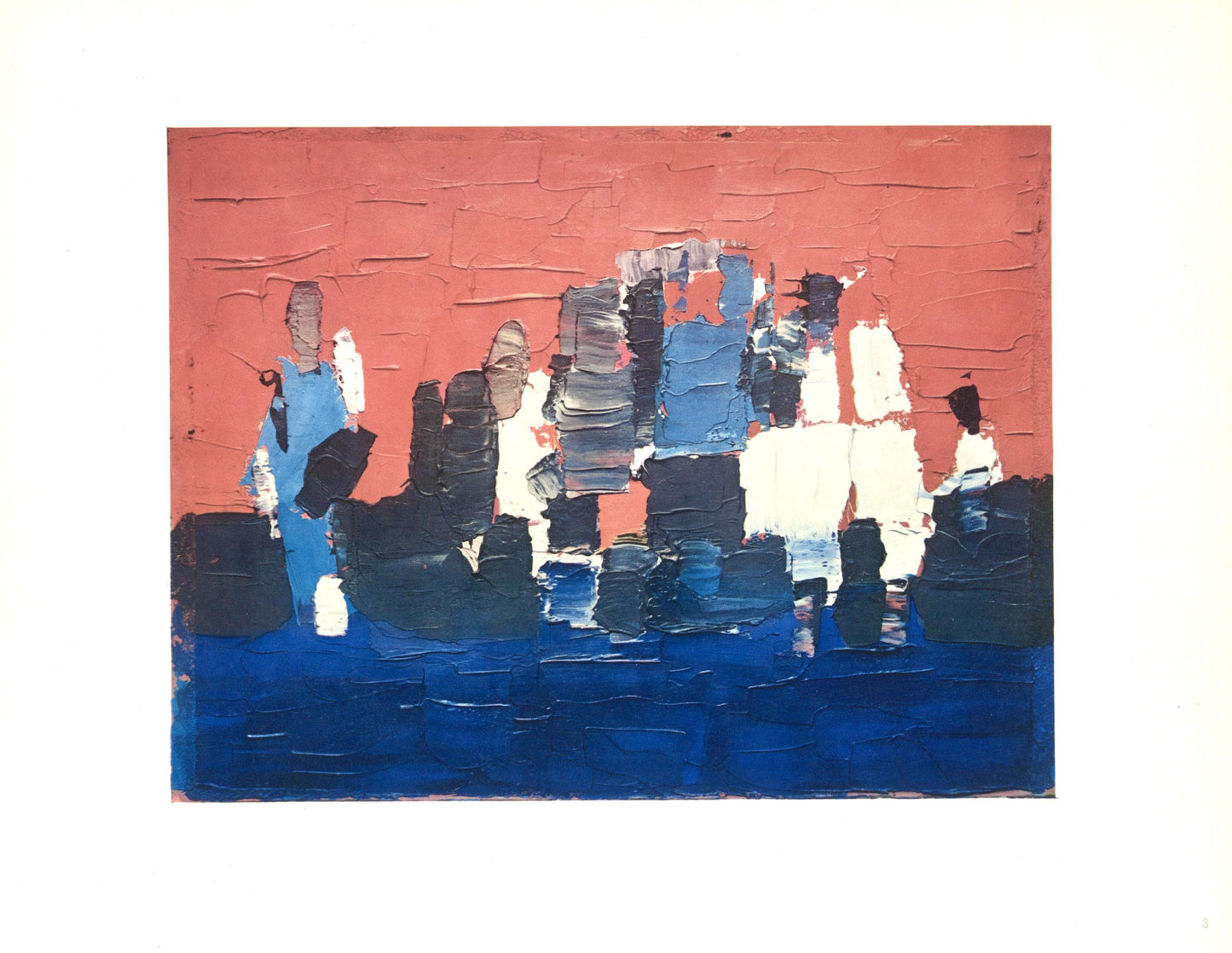 Nicolas De Stal, Les Petits Footballeurs, Peintres D'Aujourd'Hui, Hliogravure