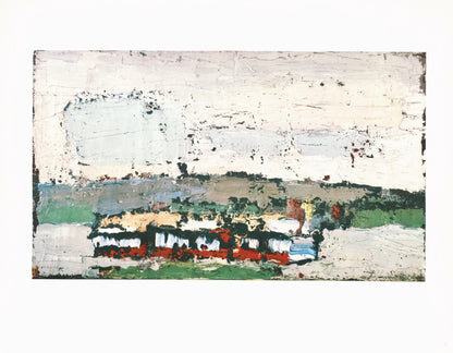 Nicolas De Stal, Rosny, Bateau Sur La Seine, Peintres D'Aujourd'Hui, Hliogravure