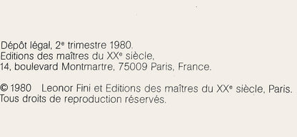 Lonor Fini, Composition, Fruits De La Passion, Xxe Sicle, Hliogravure