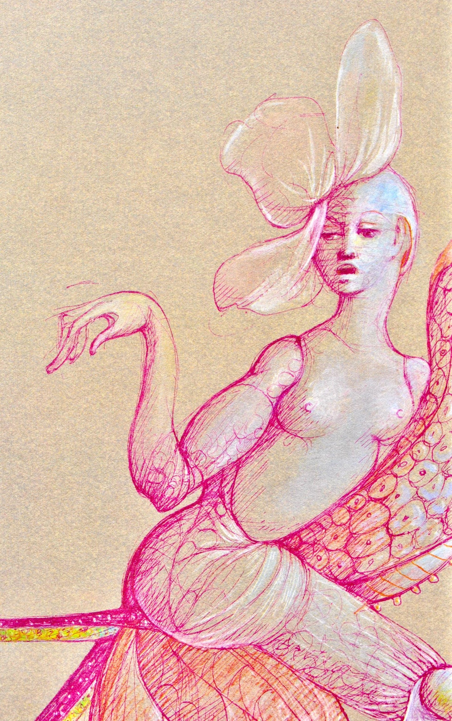 Lonor Fini, Composition, Fruits De La Passion, Xxe Sicle, Hliogravure