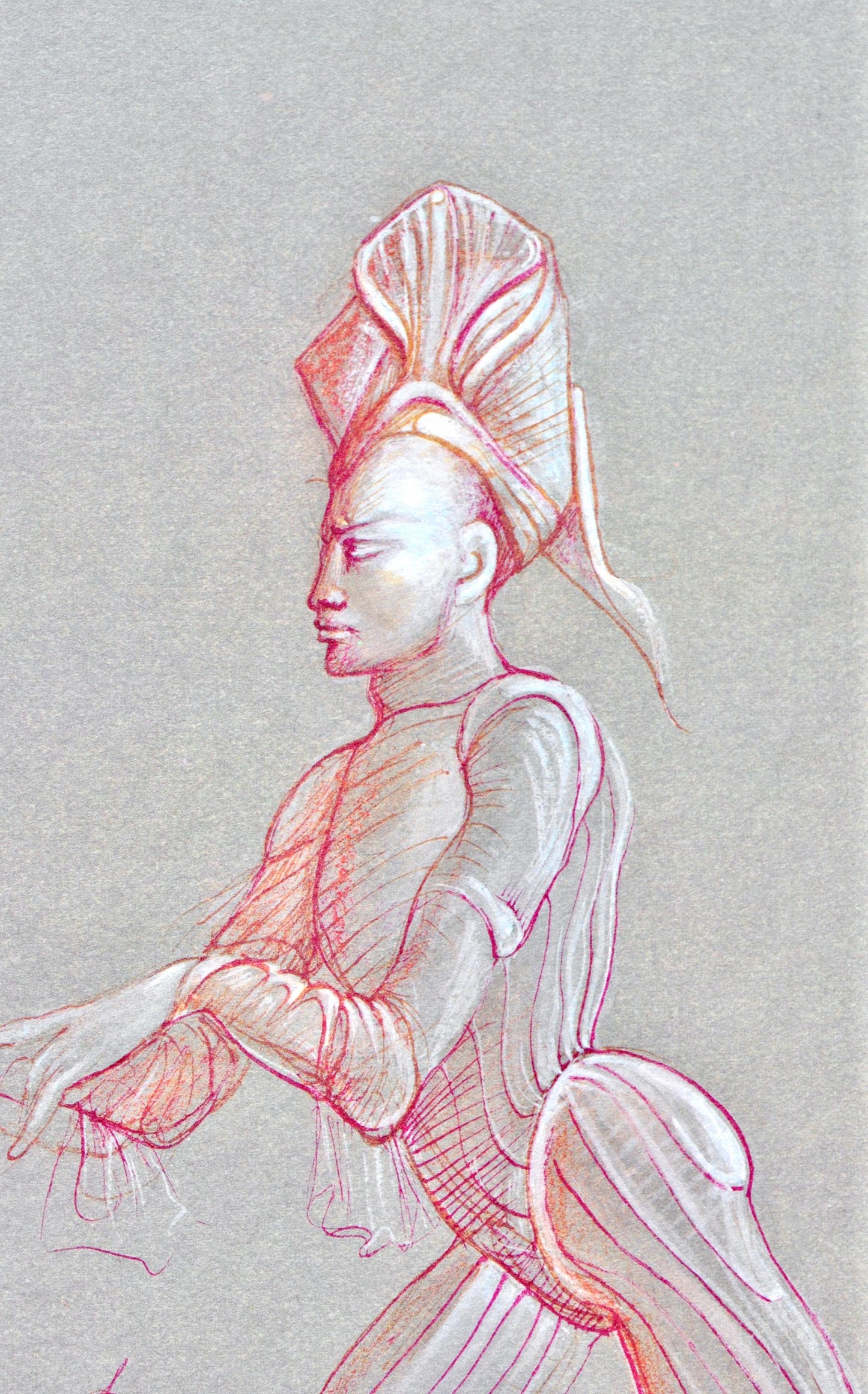 Lonor Fini, Composition, Fruits De La Passion, Xxe Sicle, Hliogravure