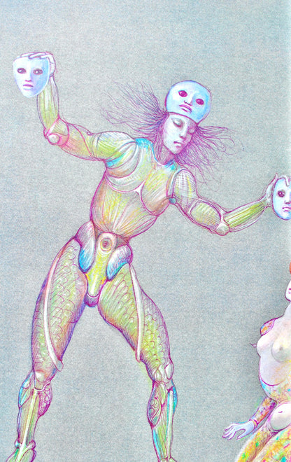 Lonor Fini, Composition, Fruits De La Passion, Xxe Sicle, Hliogravure