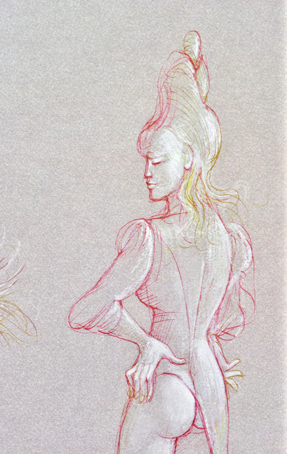 Lonor Fini, Composition, Fruits De La Passion, Xxe Sicle, Hliogravure