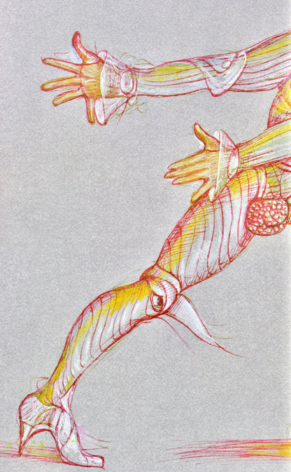 Lonor Fini, Composition, Fruits De La Passion, Xxe Sicle, Hliogravure