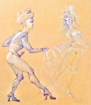 Lonor Fini, Composition, Fruits De La Passion, Xxe Sicle, Hliogravure