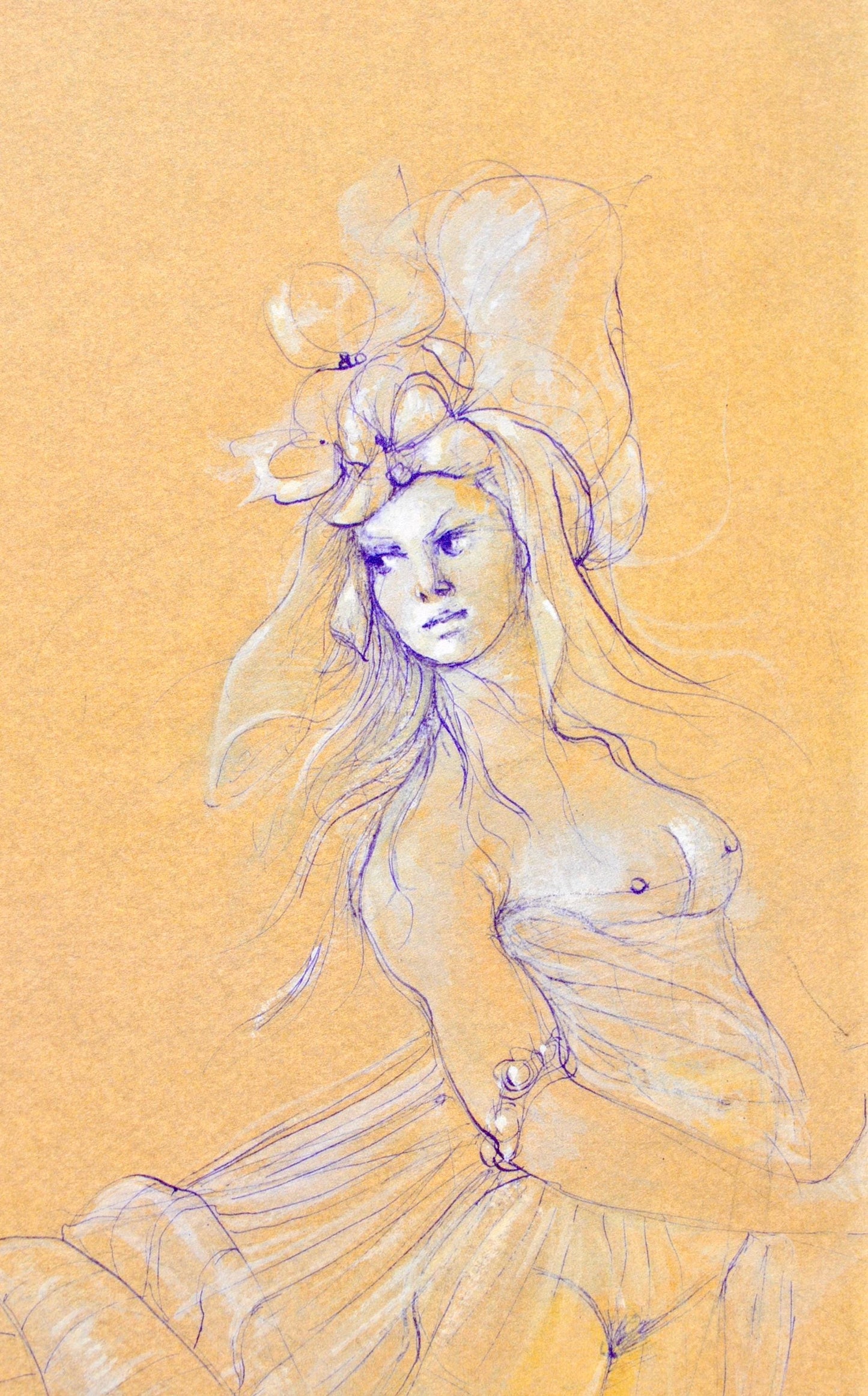 Lonor Fini, Composition, Fruits De La Passion, Xxe Sicle, Hliogravure