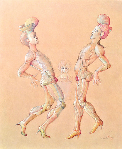 Lonor Fini, Composition, Fruits De La Passion, Xxe Sicle, Hliogravure