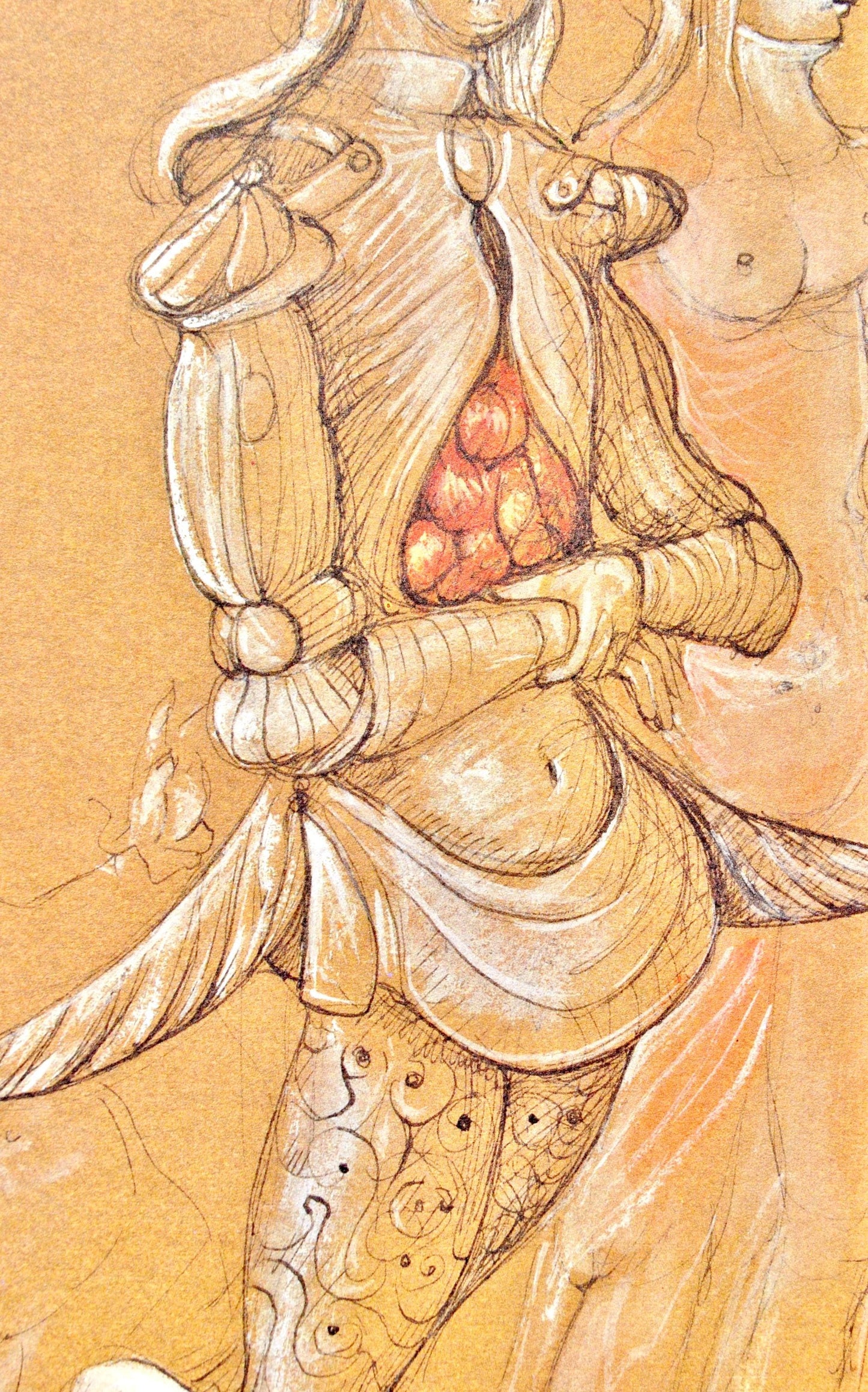 Lonor Fini, Composition, Fruits De La Passion, Xxe Sicle, Hliogravure