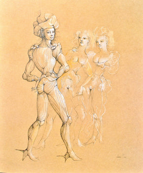 Lonor Fini, Composition, Fruits De La Passion, Xxe Sicle, Hliogravure