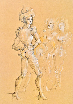 Lonor Fini, Composition, Fruits De La Passion, Xxe Sicle, Hliogravure